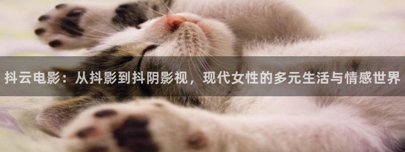 花花影院第七影院：抖云电影：从抖影到抖阴影视，现代女性的多元生活与情感世界